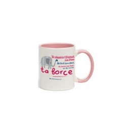 "MUG rose - Tu aimeras le Seigneur..." "MUG rose - Tu aimeras le Seigneur..."