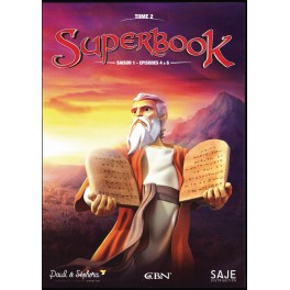 "DVD Superbook - Tome 2 (saison 1 : épisodes 4 à 6)"