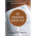 "70 versets pour toi" par Adama-Israël Ouédraogo