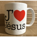 "MUG : J'aime Jésus version 1"