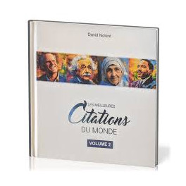 "Les meilleures citations du monde - volume 2" par David Nolent