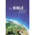 "Bible "lumière de la vie" globe couleur bleue"