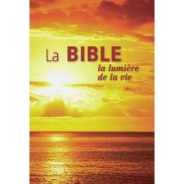"Bible "lumière de la vie" couverture orange"